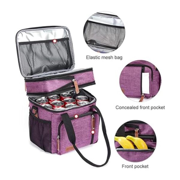 Movcompra Lonchera térmica para mujer para el trabajo_4