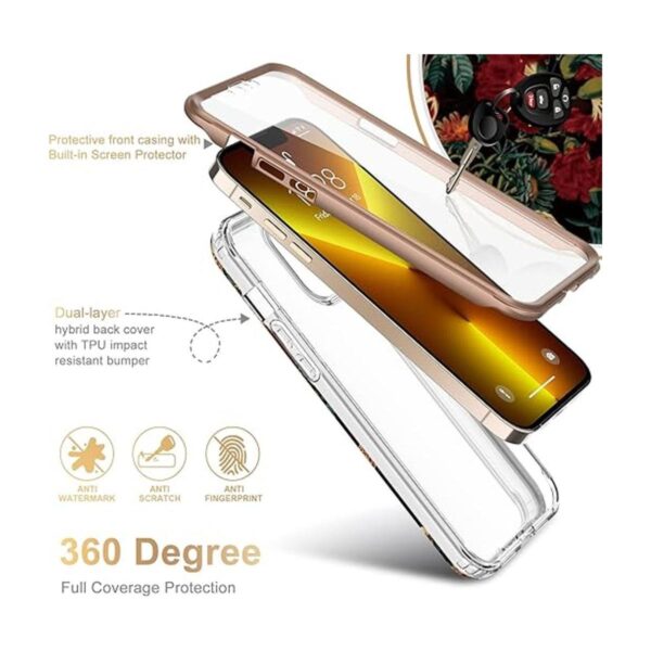 ESDOT Funda protectora para iPhone 13 de 6.1 pulgadas con_2