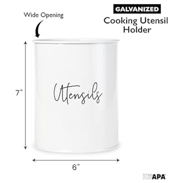 Ilyapa Utensil Crock organizador de utensilios de cocina_2