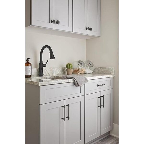 Amerock Tirador de gabinete Negro mate 5116_2