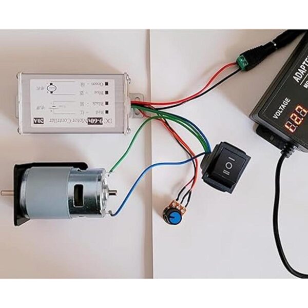 Controlador de velocidad del motor CC 20 A 1200 W_4