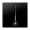 Globe Electric 60896 Colgante de 1 luz cromado pantalla_2