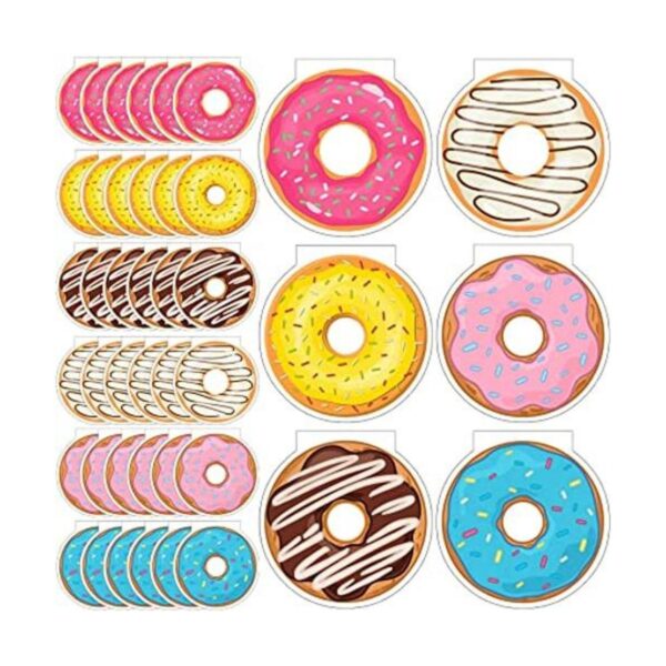 Kawaii Mini cuaderno de donas estacionario bonito bloc_1