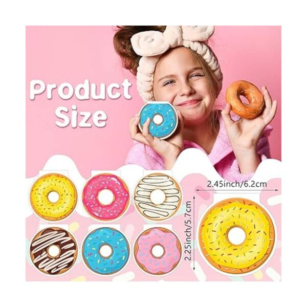 Kawaii Mini cuaderno de donas estacionario bonito bloc_2