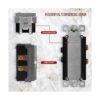 ENERLITES Interruptor decorativo basculante de doble
