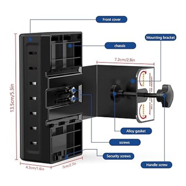 KIMILAR Soporte de timbre de video antirrobo compatible_2