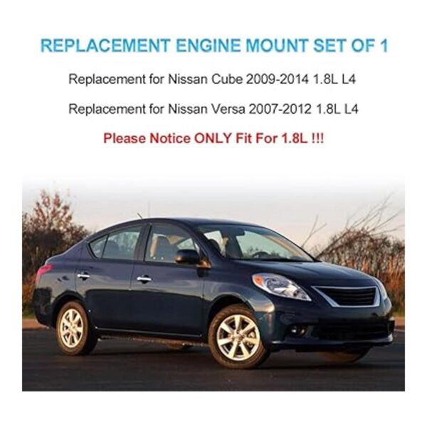 JDMON Repuesto para montaje de motor Nissan Cube 20092014_2