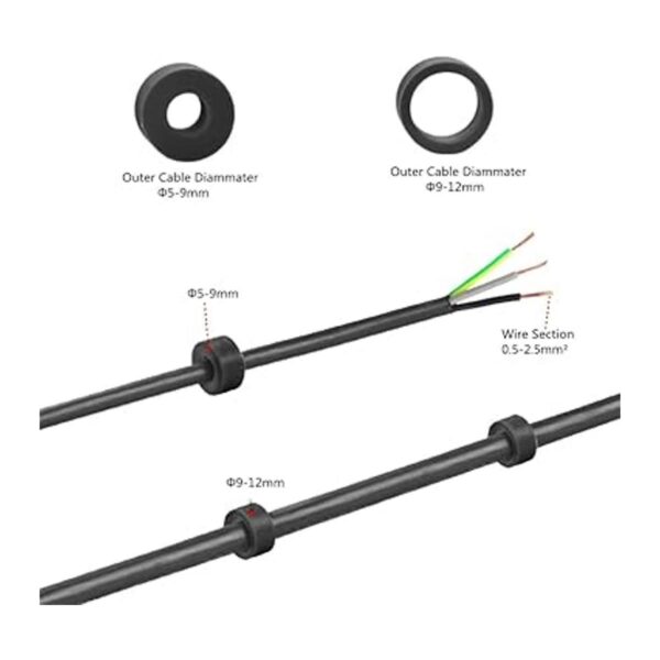 GXILEE Conectores de cable impermeables IP68 de 3 vías a