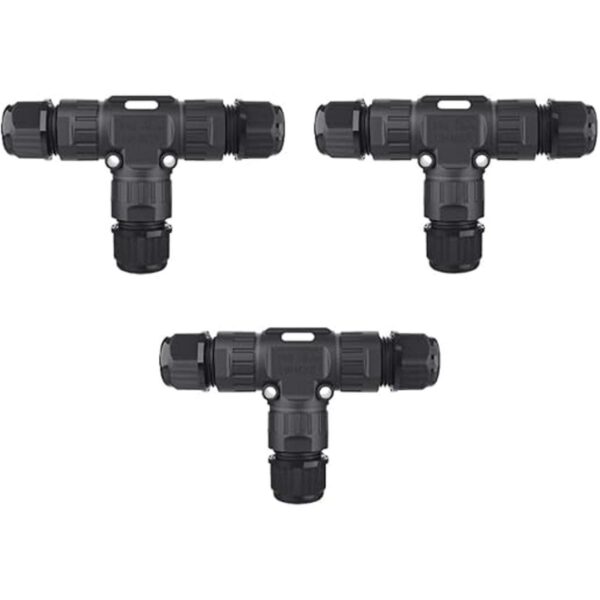 GXILEE Conectores de cable impermeables IP68 de 3 vías a