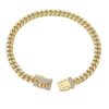 Dopetie Collar de perro con cadena de oro con circonitas_6