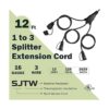 EP Cable de extensión para exteriores de 1 a 3 divisores_2