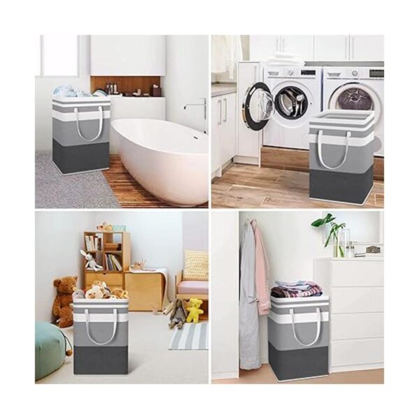 HomeHacks Paquete de 2 cestas grandes de lavandería 75 L_6