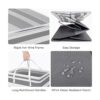 HomeHacks Paquete de 2 cestas grandes de lavandería 75 L_2