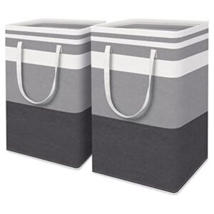 HomeHacks Paquete de 2 cestas grandes de lavandería 75 L_1