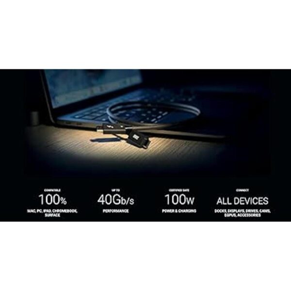OWC Cable Thunderbolt 4 certificado Thunderbolt 2.4 ft_4
