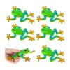 HyDren 6 piezas de juguetes de rana realistas figuras de_1