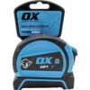 OX TOOLS Trade Cinta métrica de bloqueo automático de 25