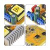 Convertidor de alto voltaje DCDC de 8 V32 V a 45 V390 V_4