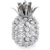JUXYES Adornos de piña con cuentas de cristal brillantes