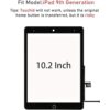 Kit de cristal táctil digitalizador de repuesto para iPad_3