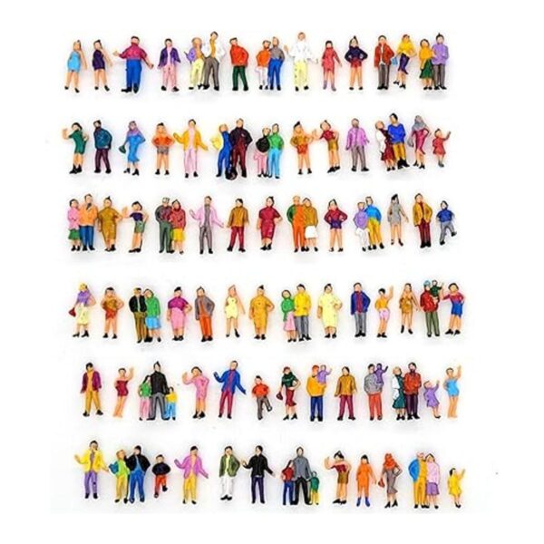 House Life 75 figuras pintadas a escala 187 personas_1
