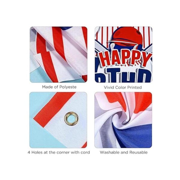 Decoraciones para fiestas de béisbol suministros de_6