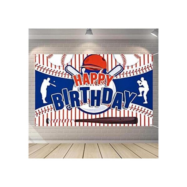 Decoraciones para fiestas de béisbol suministros de_1