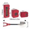 HIRCQOO Red elástica para equipaje y estuche de equipaje y