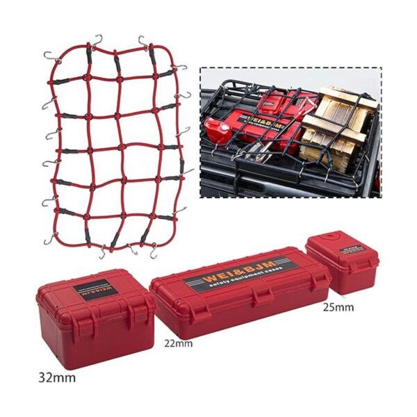 HIRCQOO Red elástica para equipaje y estuche de equipaje y