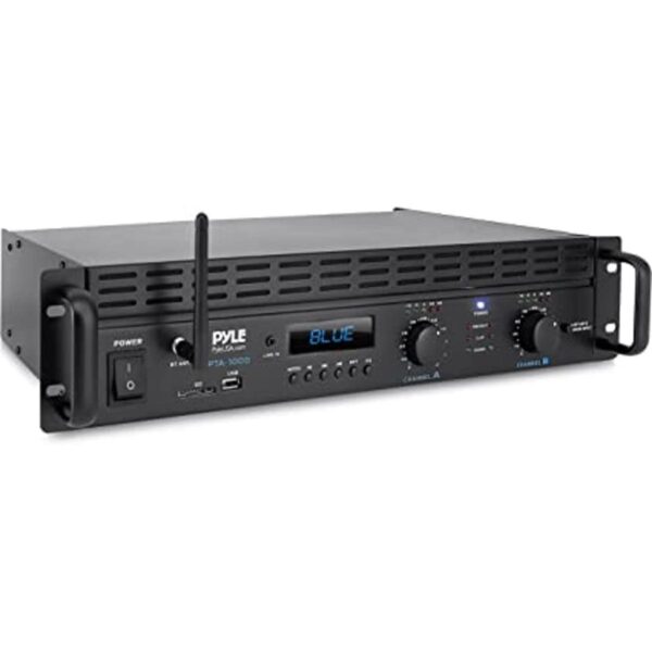 Amplificador de potencia Bluetooth de 2 canales montaje_1