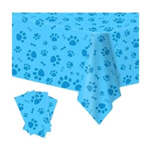 Mantel con estampado de patas paquete de 3 manteles de_1
