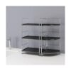 Organizador de encimera de baño de 3 niveles estante