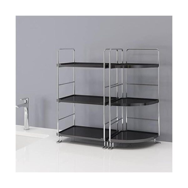 Organizador de encimera de baño de 3 niveles estante