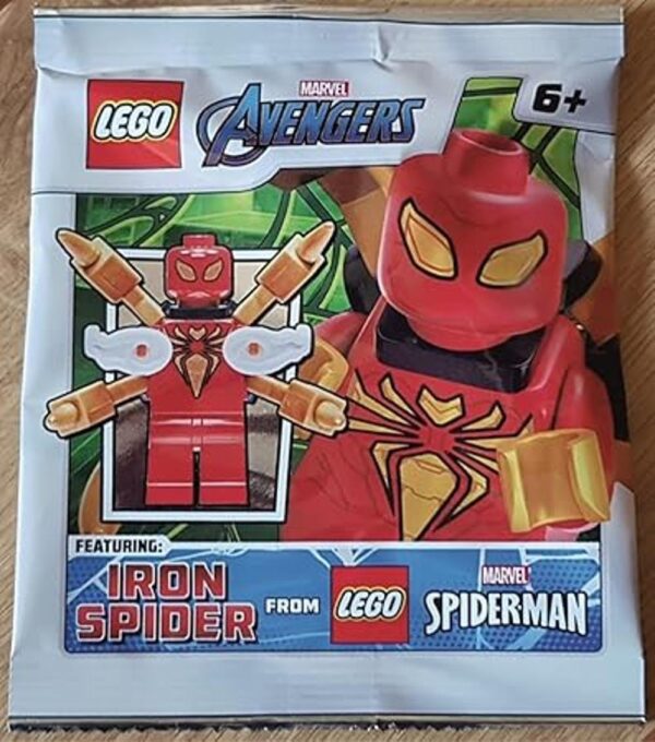 LEGO Super Heroes minifigura de araña de hierro de_5