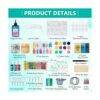 JDiction Nuevo kit de resina UV con luz resina dura súper
