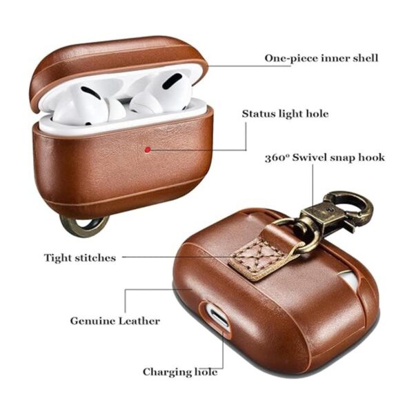 Funda de piel para AirPod 3 funda protectora de piel_2