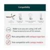 Ceiling Fan Remote Control Kit Universal Small Size_3