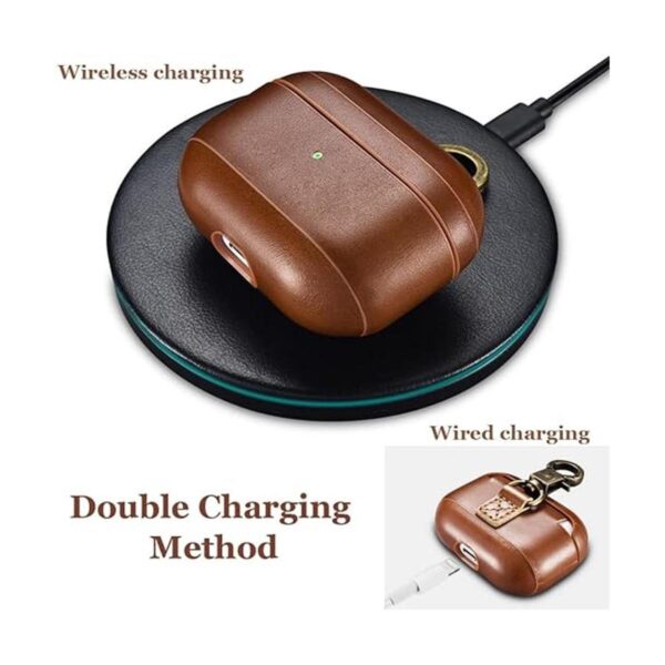 Funda de piel para AirPod 3 funda protectora de piel_4