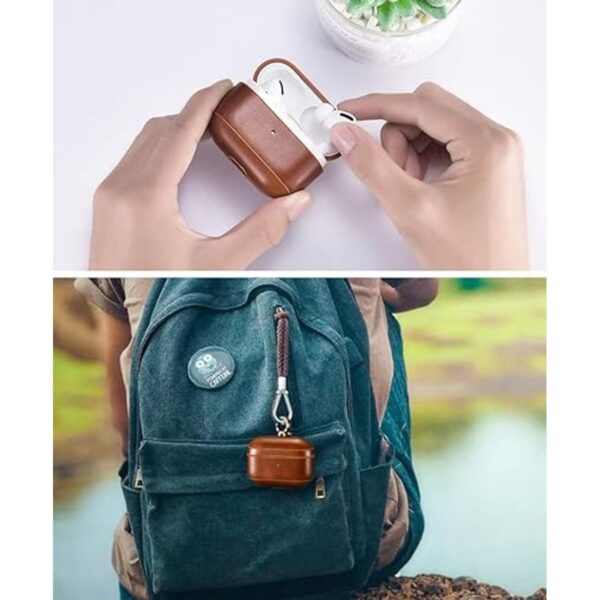Funda de piel para AirPod 3 funda protectora de piel_6