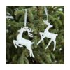 KyeeaDIY 3 moldes de resina de alce de Navidad con 20