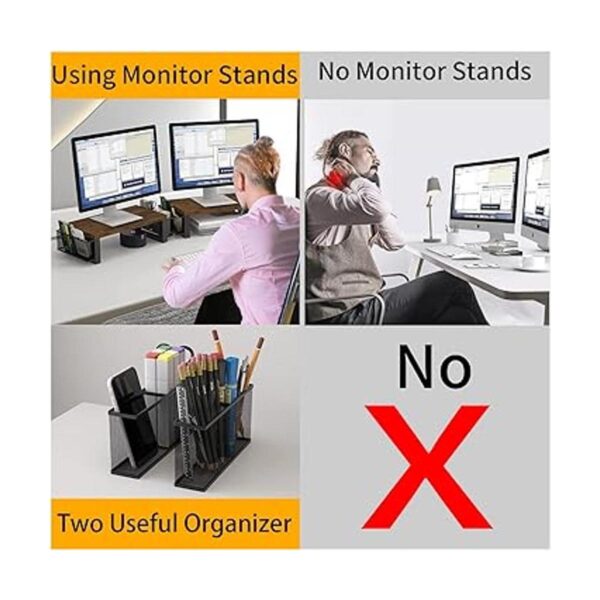 JAFUSI Soporte elevador para monitor con almacenamiento_4