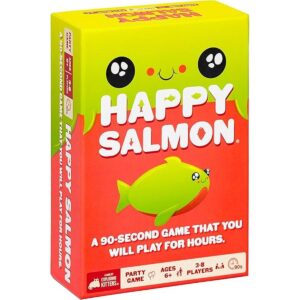 Exploding Kittens Happy Salmon Juegos de cartas para_1