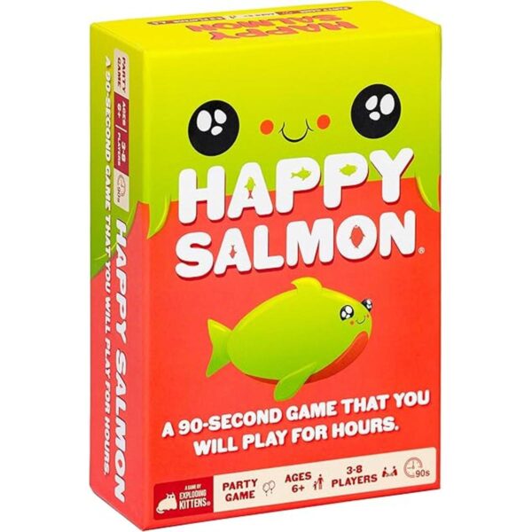 Exploding Kittens Happy Salmon Juegos de cartas para_1