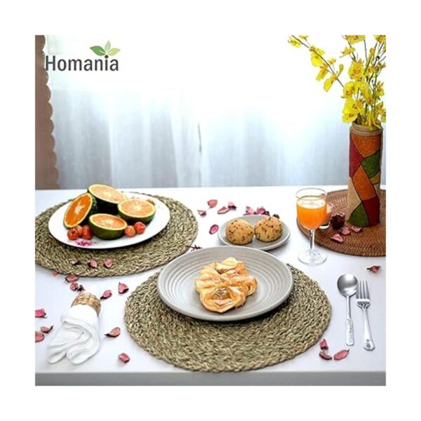 Homania Juego de 6 manteles individuales bohemios juego_4