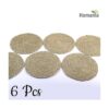Homania Juego de 6 manteles individuales bohemios juego_3