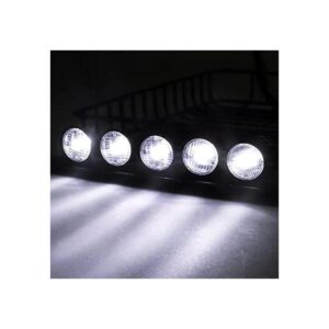 Juego de portaequipajes de metal para coche con luces LED_1