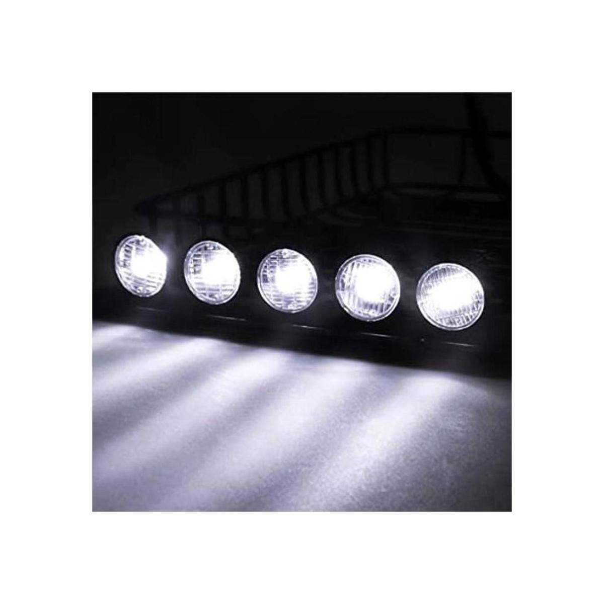 Juego de portaequipajes de metal para coche con luces LED
