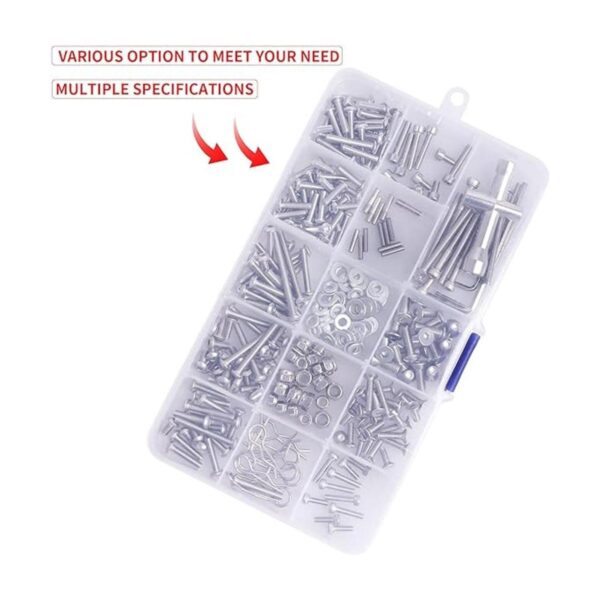 CrazyHobby Kit de tornillos RC compatibles con Traxxas
