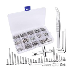 CrazyHobby Kit de tornillos RC compatibles con Traxxas