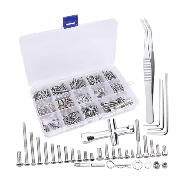 CrazyHobby Kit de tornillos RC compatibles con Traxxas